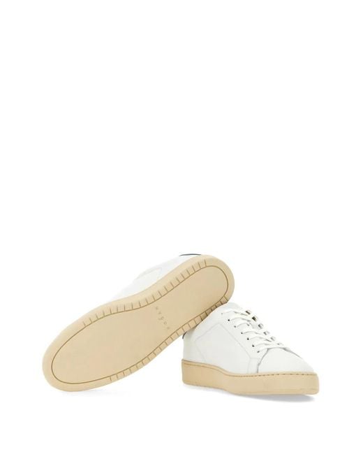 Hogan White H672 Leather Sneakers for men