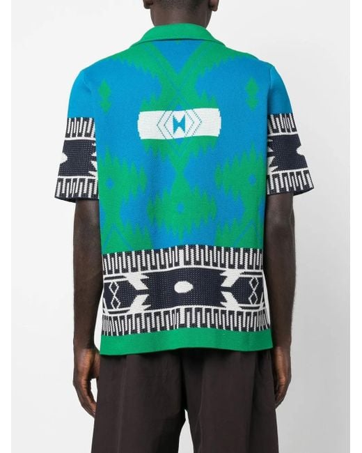 Alanui Blue Shirt for men