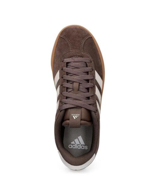 Adidas Brown Vl Court 3.0 Shoes