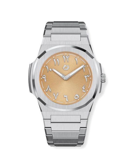 NUNCIER Gray Ms Bellini Guilloche 38mm Watch