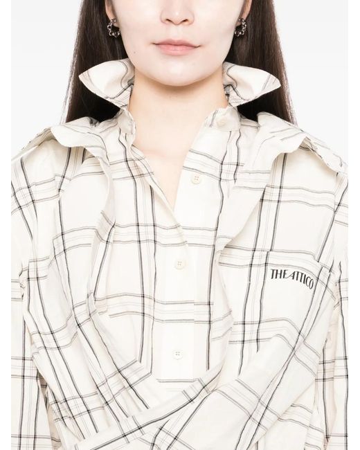 The Attico White Cotton Dress