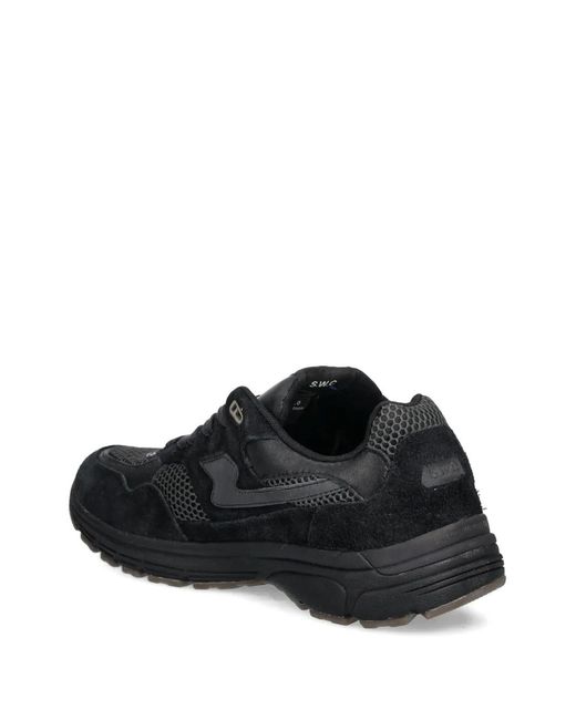 Stepney Workers Club Black Amiel S-Strike Sneakers for men