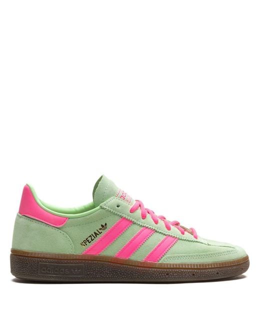 Adidas Green Spezial Lace-up Sneakers for men