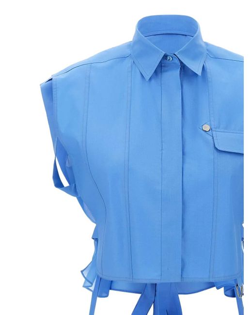 Camicia Smanicata di Iceberg in Blue