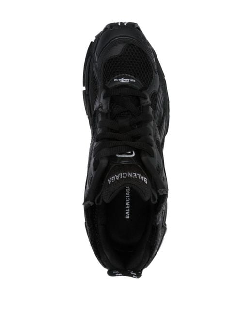Balenciaga Black Runner Mesh Sneakers
