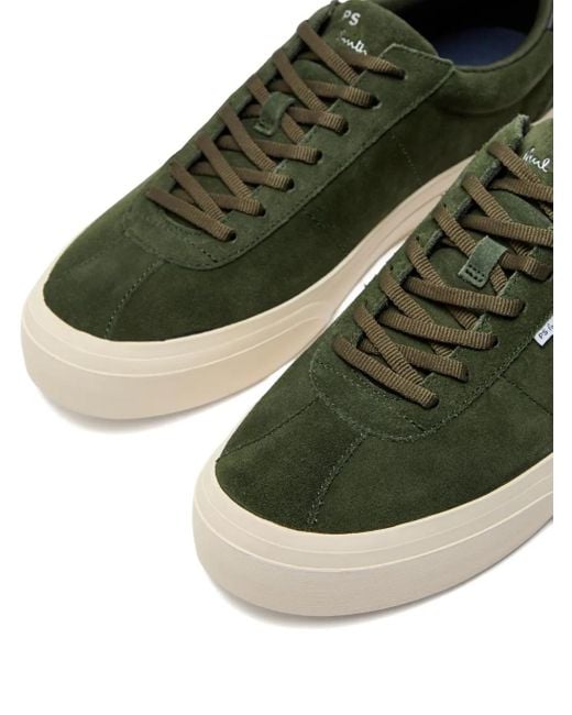 Paul Smith Green Dillon Leather Sneakers for men