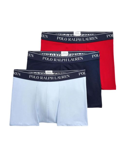 メンズ Polo Ralph Lauren ロゴ ボクサーパンツ セット White