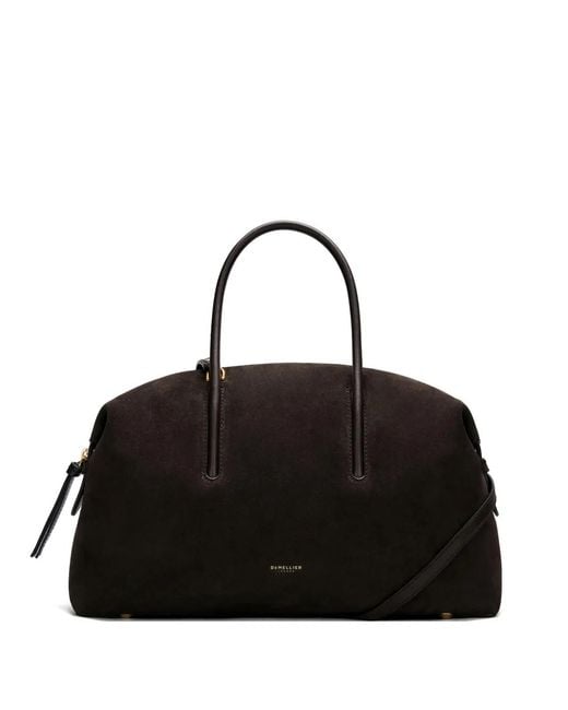 DeMellier London Black Midi Stockholm Tote Bag