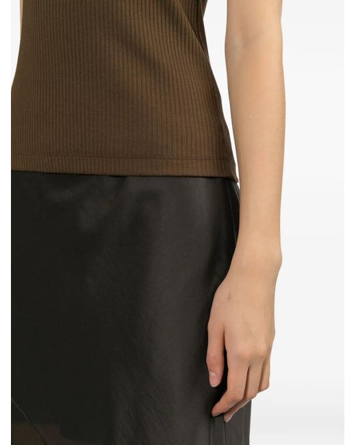 Helmut Lang Lyrd Maxi-Rok in het Brown