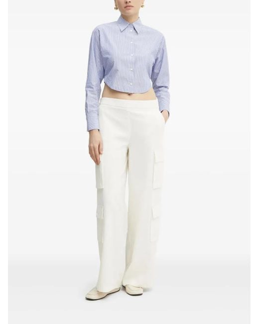Boss Blue Striped Shirt