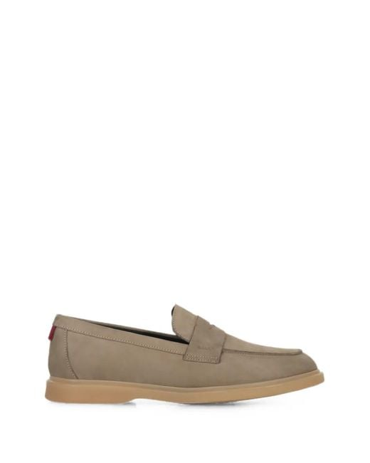 Bally Natural Leather Loafers