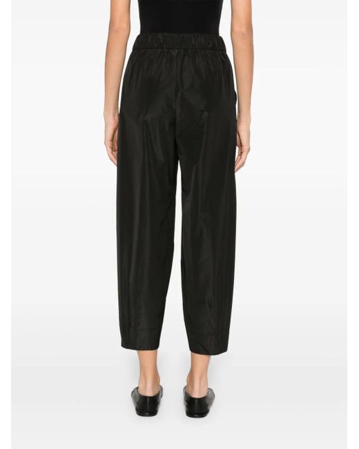 Herno Gray Taffeta Trousers