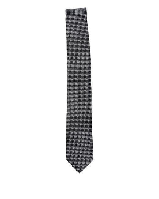 Karl Lagerfeld White Patterned Tie for men