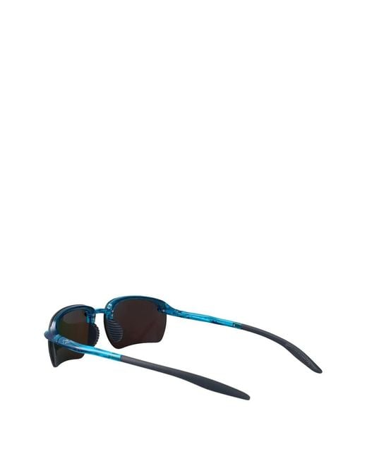 Maui Jim Blue Breakwall Rimless Rectangle-Frame Sunglasses for men