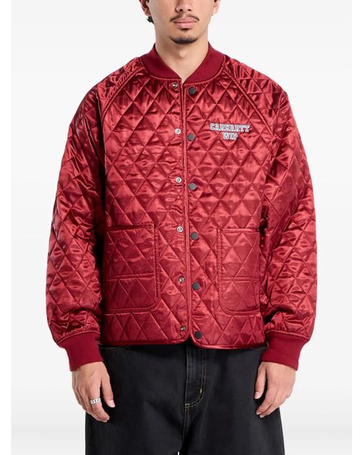 Carhartt ロゴ ジャケット Red
