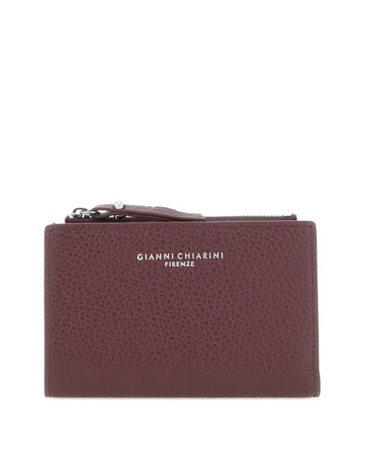 Gianni Chiarini レザー 財布 Purple