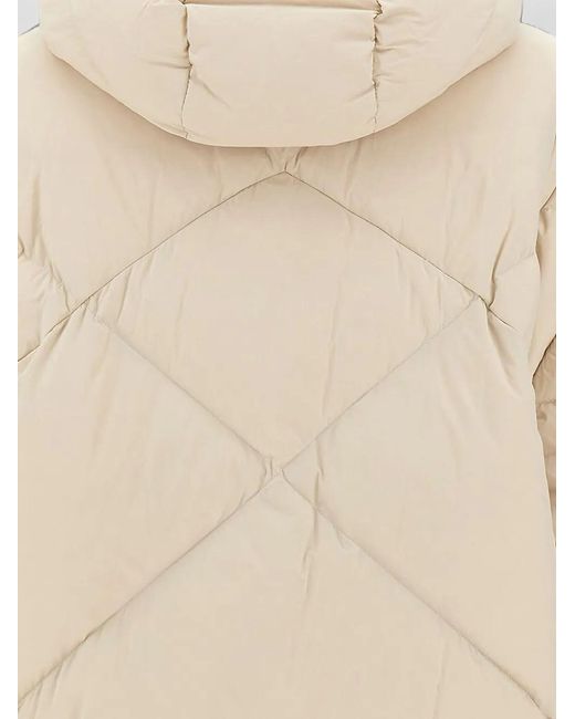 DUNO Natural Diamond-Quilted Peggie Coat