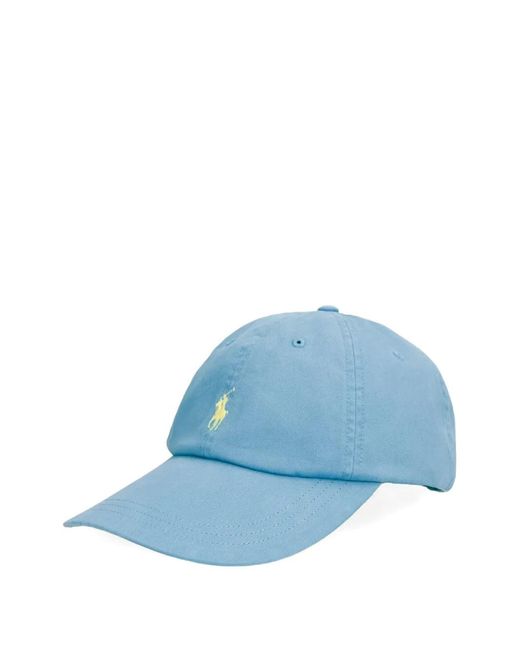 Polo Ralph Lauren Blue Logo-Detail Baseball Cap
