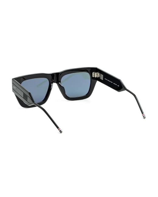Thom Browne Black Square-Frame Sunglasses