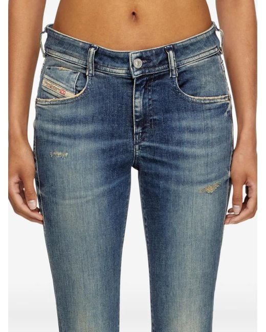 DIESEL Blue 1969 D-Ebbey Bootcut Jeans