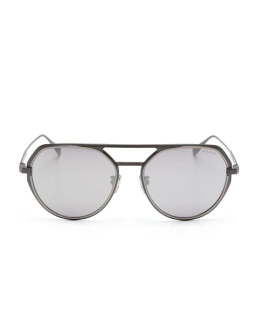 BVLGARI Metallic Bv40019u Navigator-frame Sunglasses for men