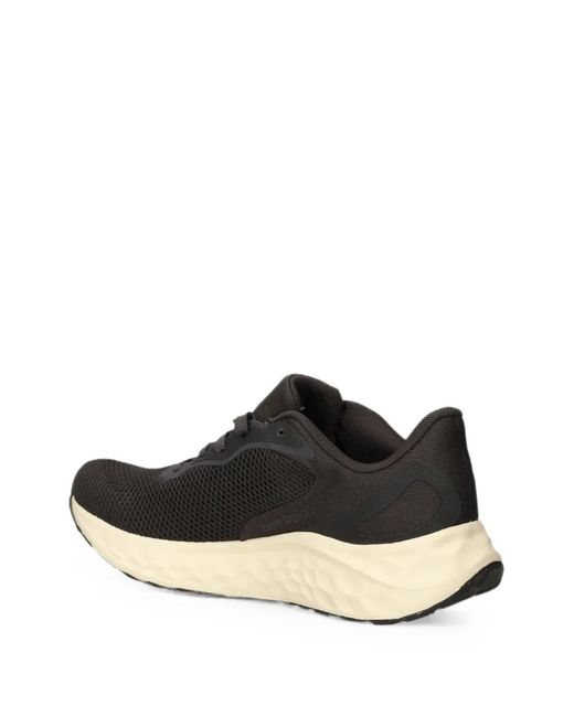 New Balance White Arishi V4 Fresh Foam Leopard-Print Low-Top Sneakers