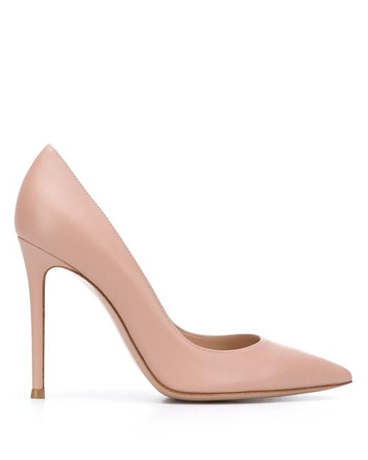 Gianvito Rossi Pink Gianvito 105Mm Leather Pumps