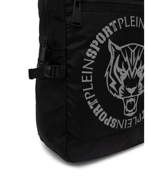 Philipp Plein Rucksack mit Logo-Print in Black für Herren