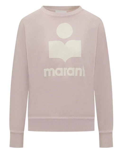 Isabel Marant Sweater Met Logoprint in het Pink