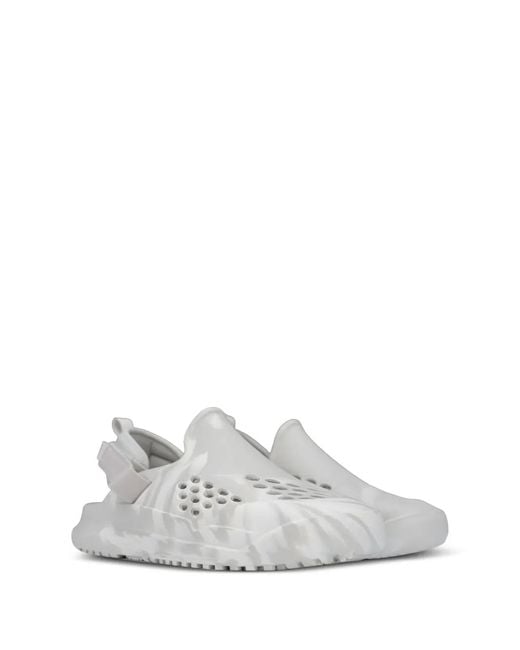 Clear Weather White Switchback Touch-Strap Sneakers