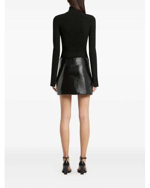 Courreges レディース ブラック モックネック セーターの通販はau PAY