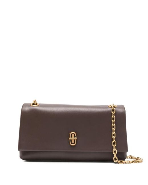Marc Jacobs Brown Mini Dual Shoulder Bag