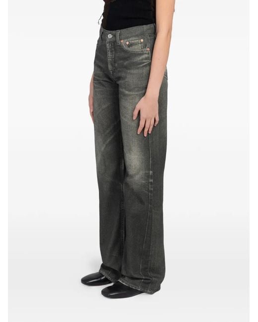 Our Legacy Black Wata Cut Jeans