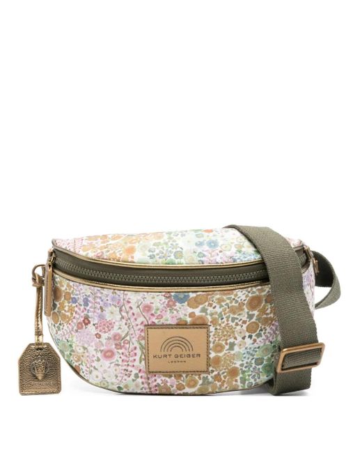 Marsupio A Fiori di Kurt Geiger in Gray