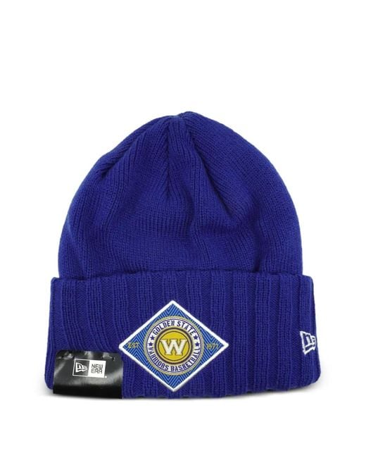 KTZ Blue X Nba Golden State Warriors Frigid-Cuff Beanie for men