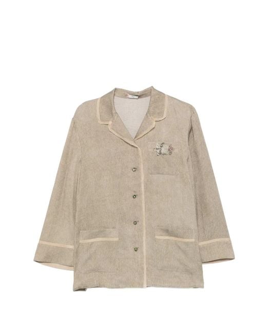 Hui Milano Natural Mimosa Shirt