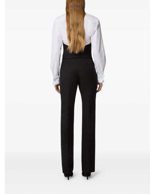 Nina Ricci Black Gabardine Trousers