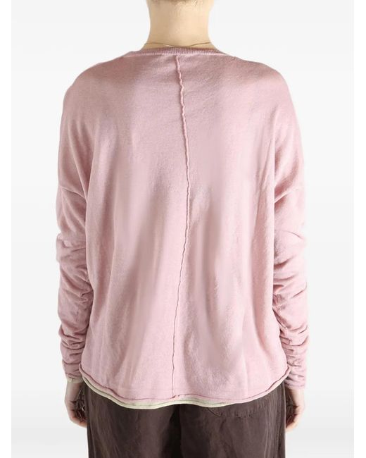 Casey Casey Pink Long-Sleeve Top