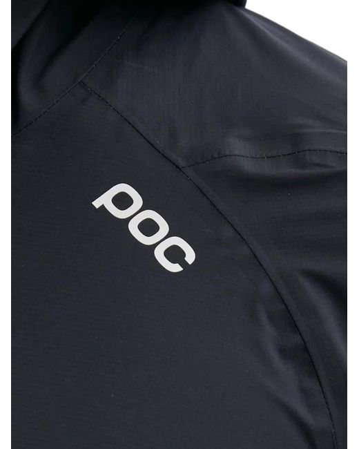 Poc Blue Hooded Zip Jacket for men