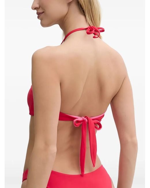 Bondeye Red Bandeau Bikini Top