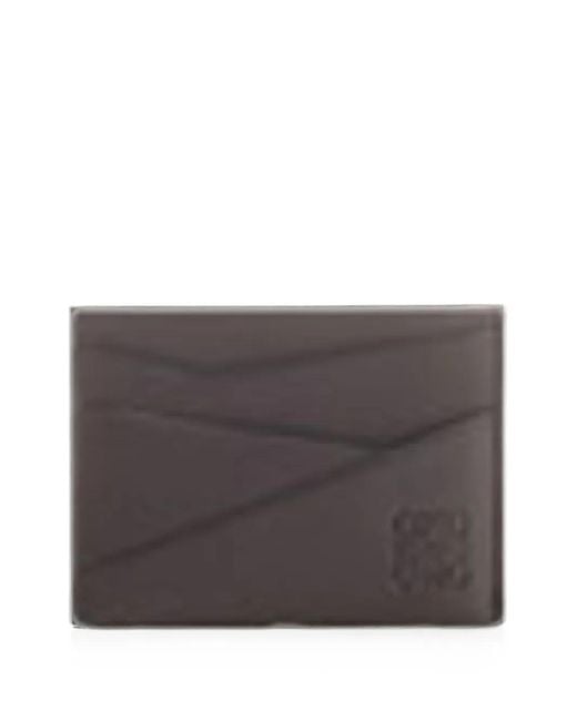 Loewe Gray Puzzle Cardholder for men