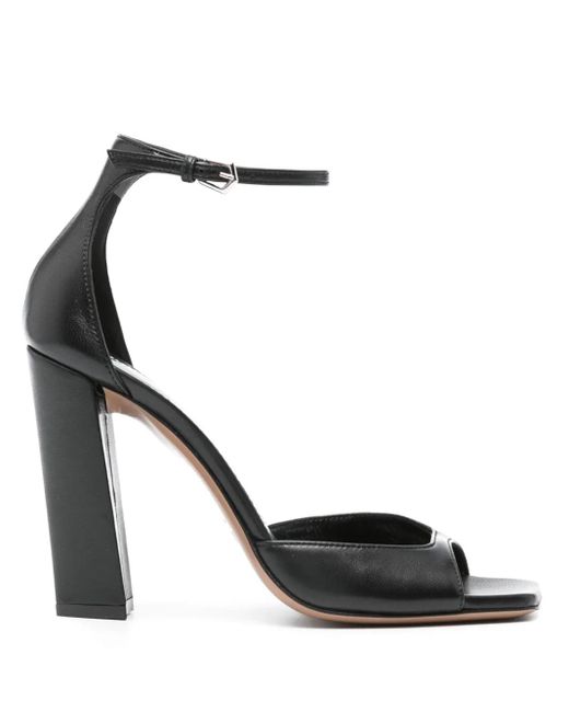 Paris Texas Black Grace 110Mm Sandals