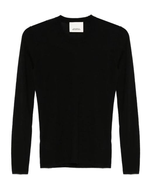 Pull À Col Rond Isabel Marant en coloris Black