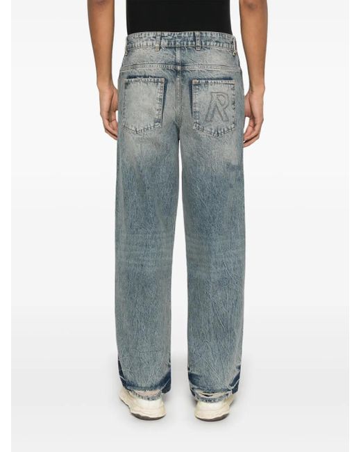 Represent R3 Gerafelde Jeans in het Blue voor heren