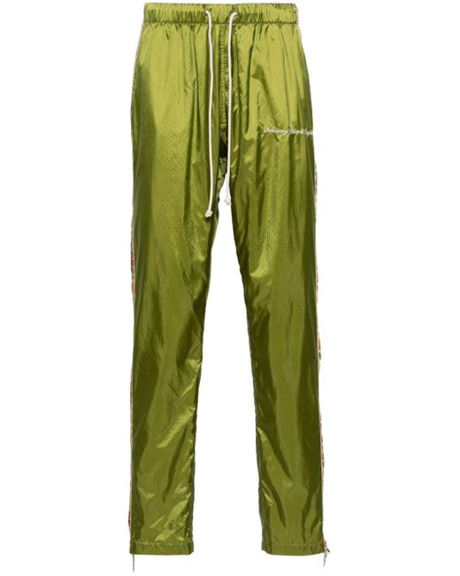 Advisory Board Crystals Green Arts Mid-rise Track Trousers for men