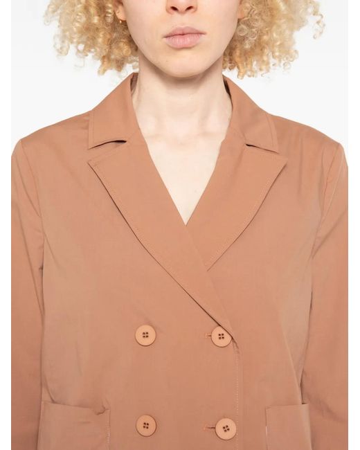 Niu Pink Veste À Boutonnière Croisée