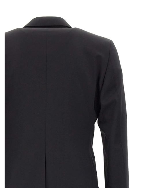 Corneliani Black Single-Breasted Suit for men
