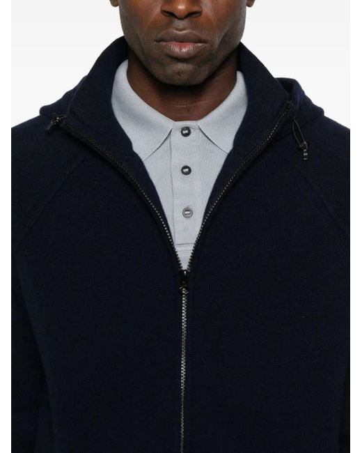 Chaqueta con capucha C P Company de hombre de color Blue