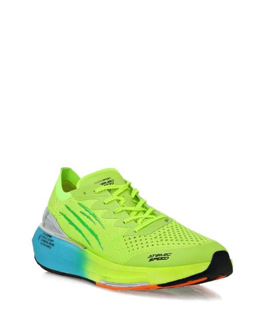 Philipp Plein Green Atomic Speed Sneakers