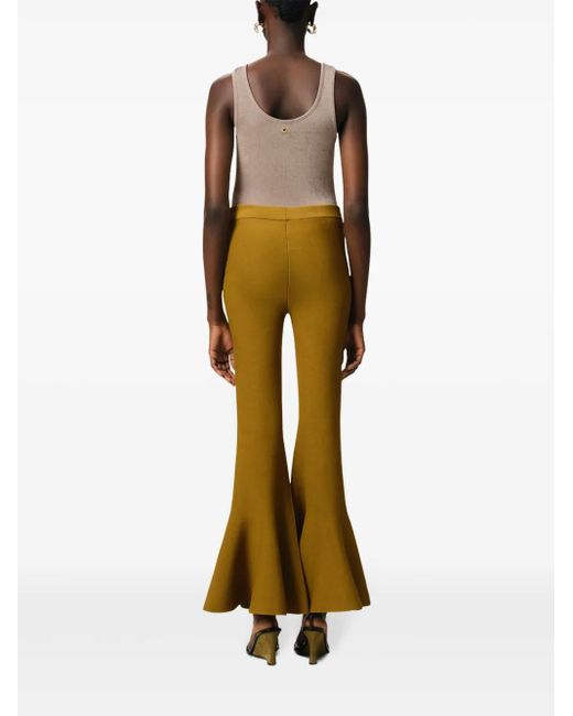 AMI Orange Wide Trousers